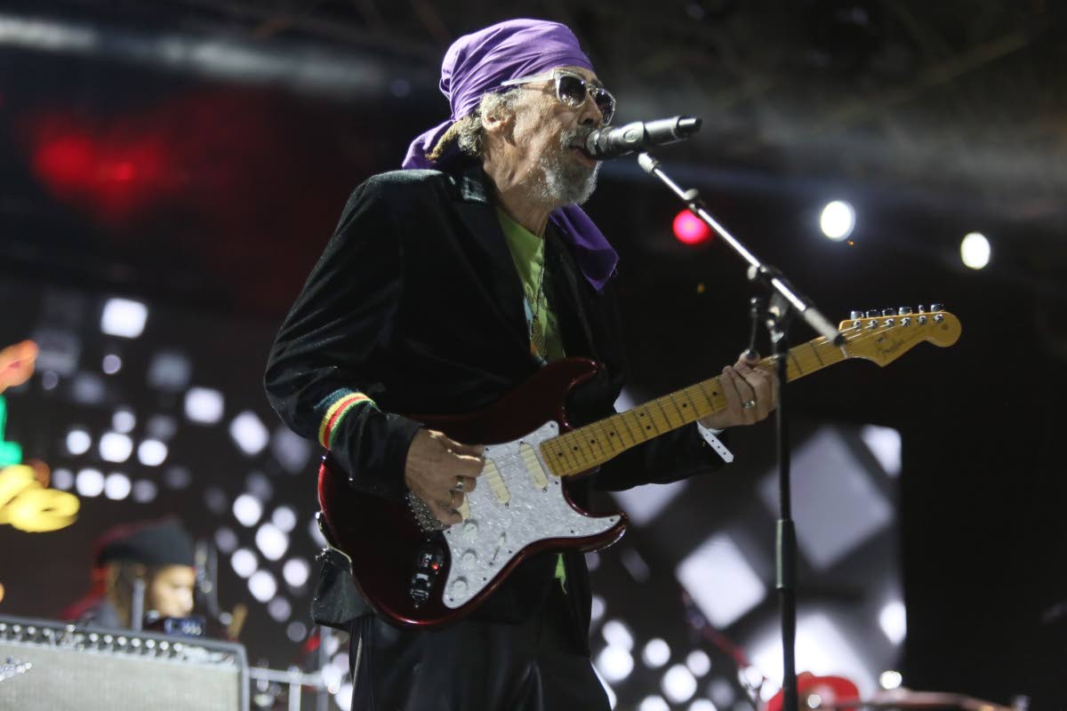 The late Stephen ‘Cat’ Coore, a founding member of Third World.  