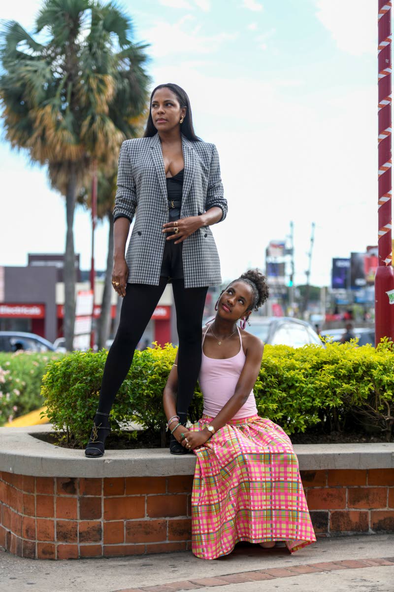 Beyond style tips, Jazzmine Bourke (right) looks up to her mom, Kaysian Wilson, learning elegance, self-expression, and the confidence to be herself.