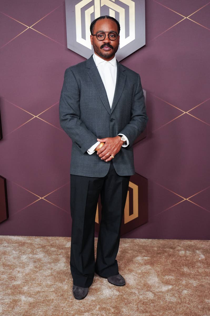 Coogler arrives at MACRO’s 8th Annual Pre-Oscars Party, celebrating nominees of colour, on Thursday at Audrey Irmas Pavilion in Los Angeles.