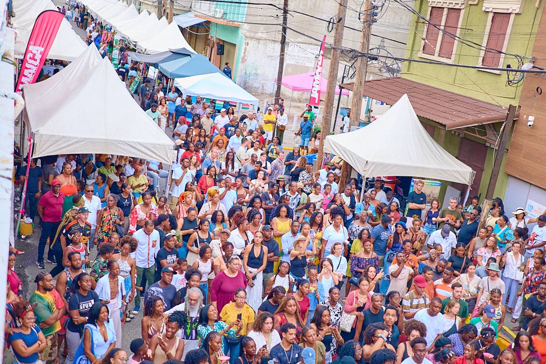 A scene from a Kingston Creative Artwalk concert.