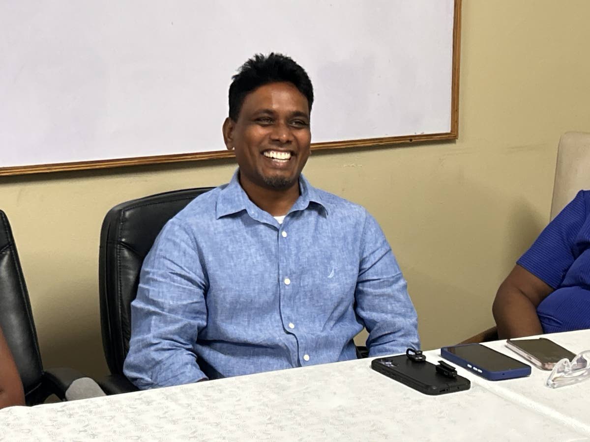 Dr Suman Vemu, senior medical officer at Savanna-la-Mar Public General Hospital, speaks on the importance of donations to support the facility’s busy maternity unit during Friday’s presentation.