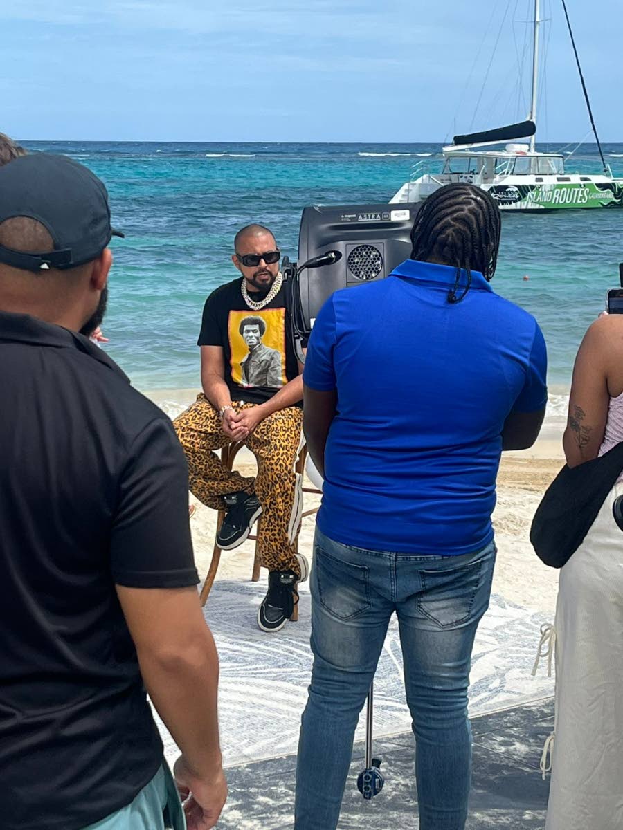 Sean Paul was one of the special guests on the NBC morning show 'Today', which was filmed in Jamaica at Sandals Dunns River on Thursday.