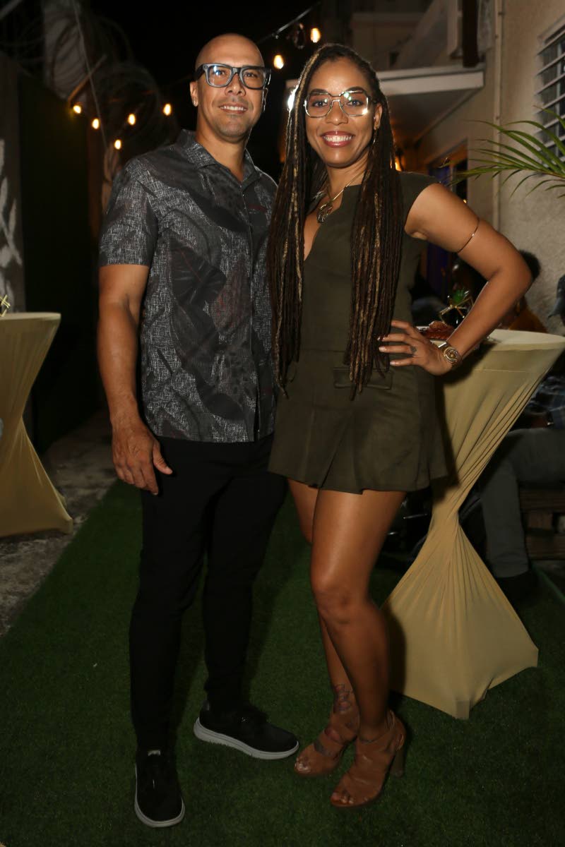 Alan McNab, director of Annamar Solutions, and his wife, Imega Breese McNab, Carreras corporate affairs manager, enjoy a night out.