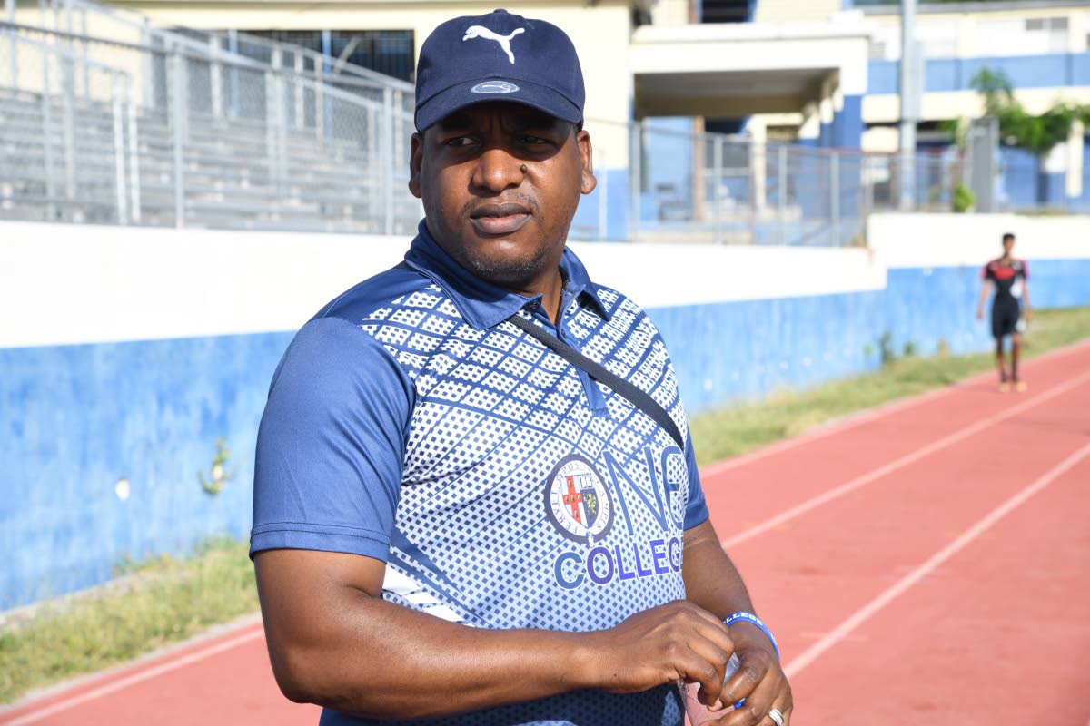 Duane Johnson, head coach of Jamaica College’s track and field team.