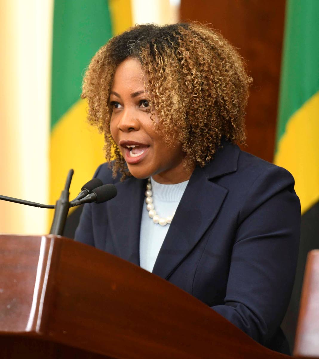 Education Minister Dr Dana Morris Dixon.