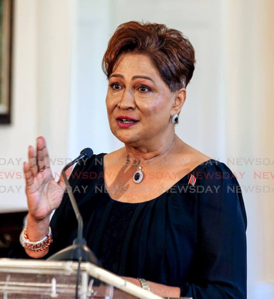 Trinidad and Tobago’s Prime Minister, Kamla Persad-Bissessar.