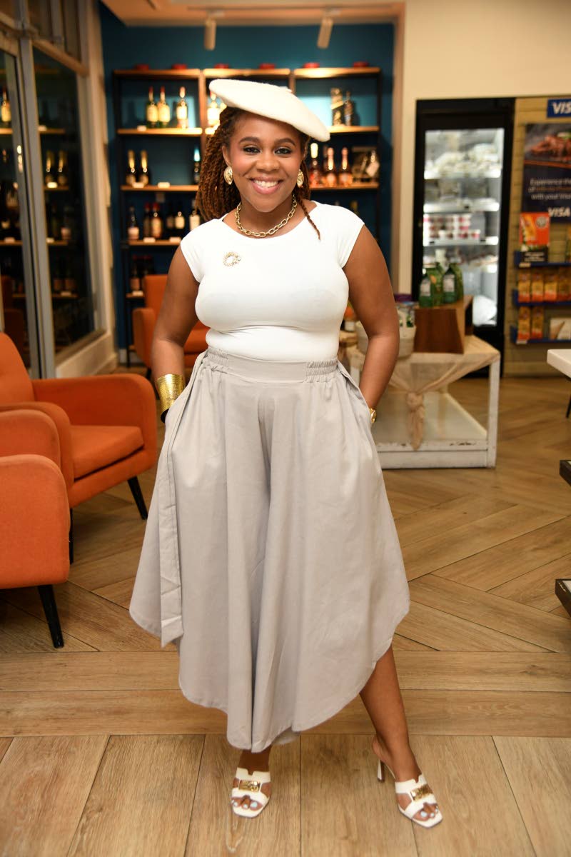 Bon appétit from the kitchen as media personality  Daindra Harrison serves French-inspired style.