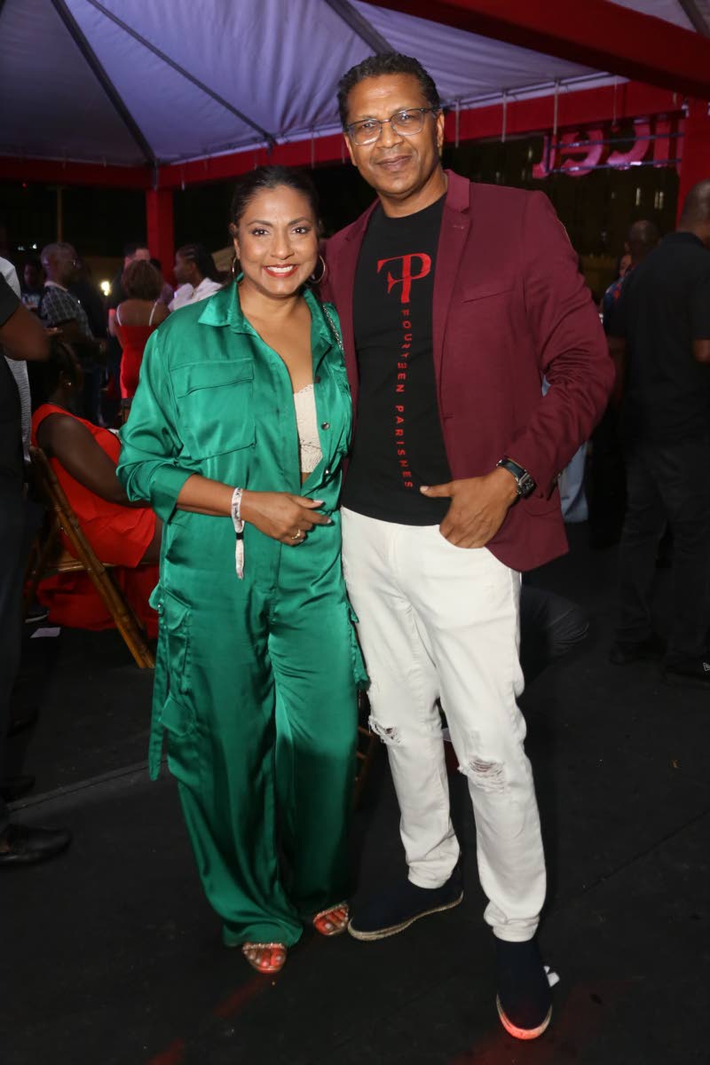 Always up for good vibes and great music, Richard Pandohie, chief executive officer of Seprod Limited, and his wife, Nicole Pandohie, director at Jamaica Food and Drink Kitchen, were in the mix. 