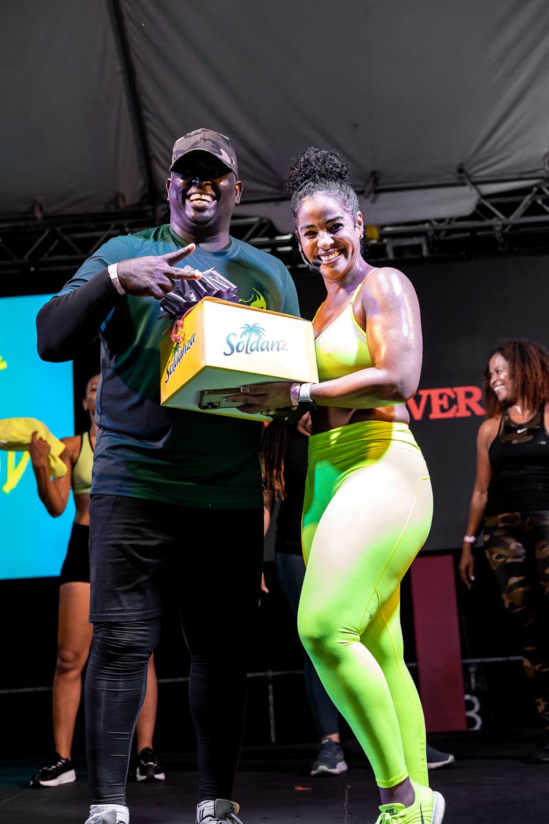 Veteran wellness instructor and entrepreneur Shani McGraham-Shirley (right) is happy to celebrate the life and legacy of one of her instructors, Andro Henry.