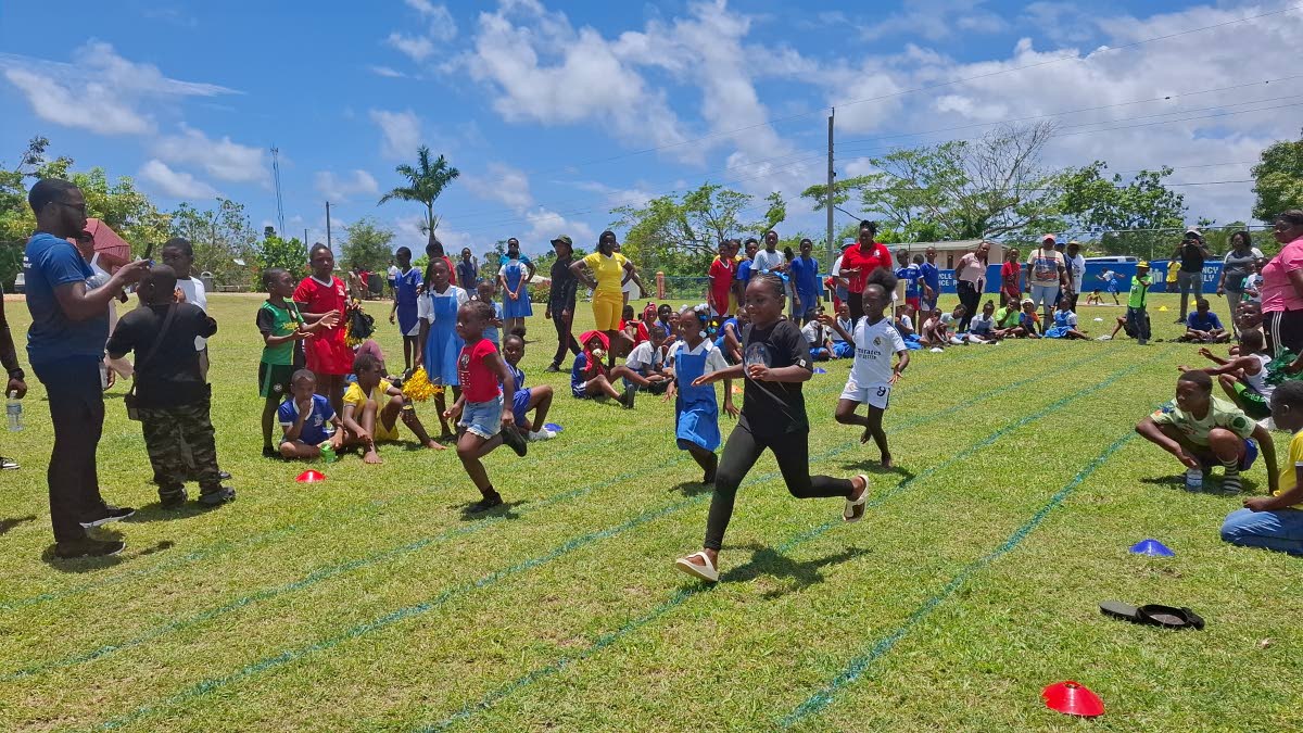 The Math Race forms an exhilarating part of the National Jamaica Moves Day in schools as students engaged their minds and bodies.

