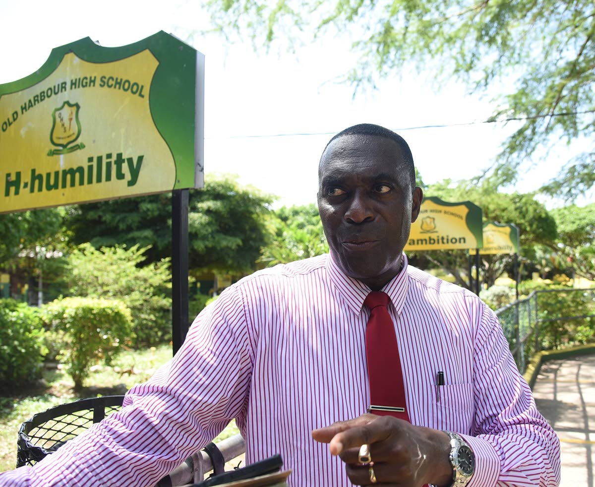 Lynton Weir, principal of Old Harbour High School.