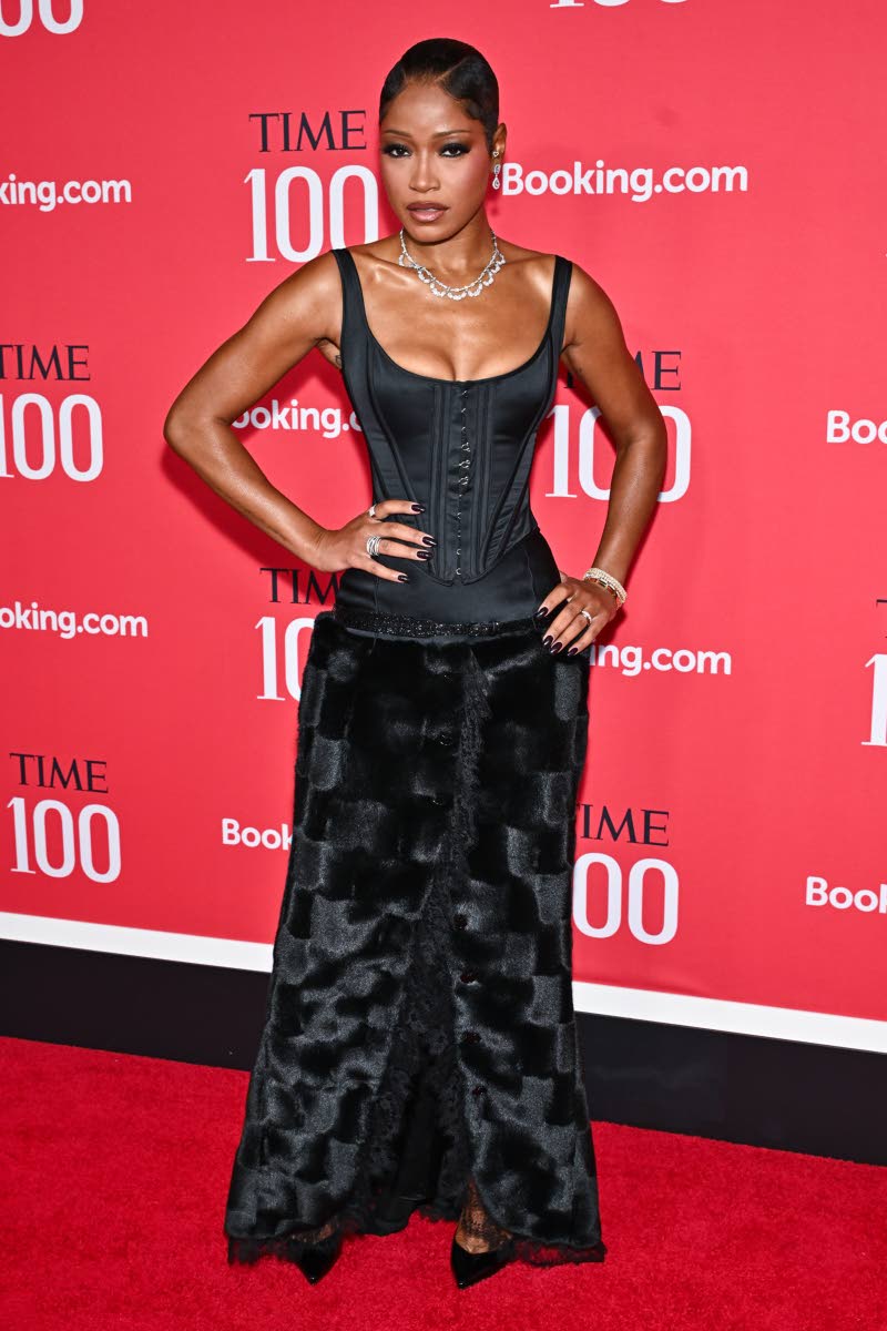 Recognised in the Artist category, multi-hyphenate Keke Palmer stuns in a corset gown by Wiederhoeft.