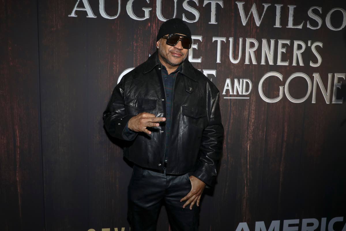 Rapper and actor LL Cool J keeps his signature cool, collected style.