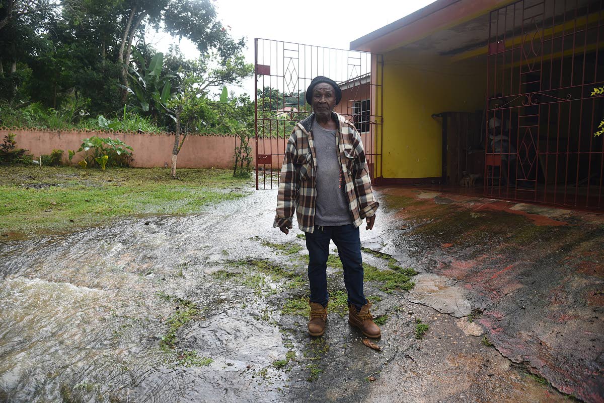 Leebert Campbell says after Hurricane Melissa left his home submerged by floodwaters, he now lives in constant apprehension of heavy rainfall.