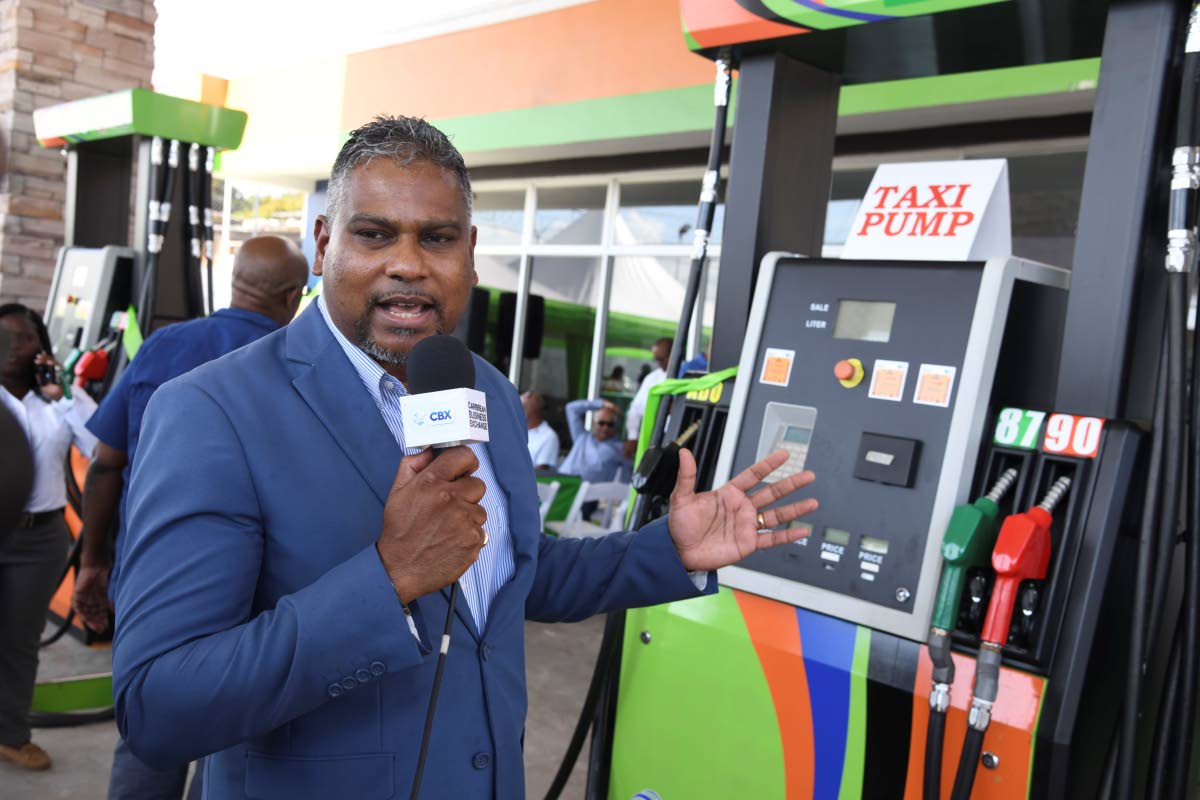 Andrew Williams, chief executive officer at Regency Petroleum Limited, at the company’s grand opening of its Kingston service station, held on January 27, 2025 on Spanish Town Road.