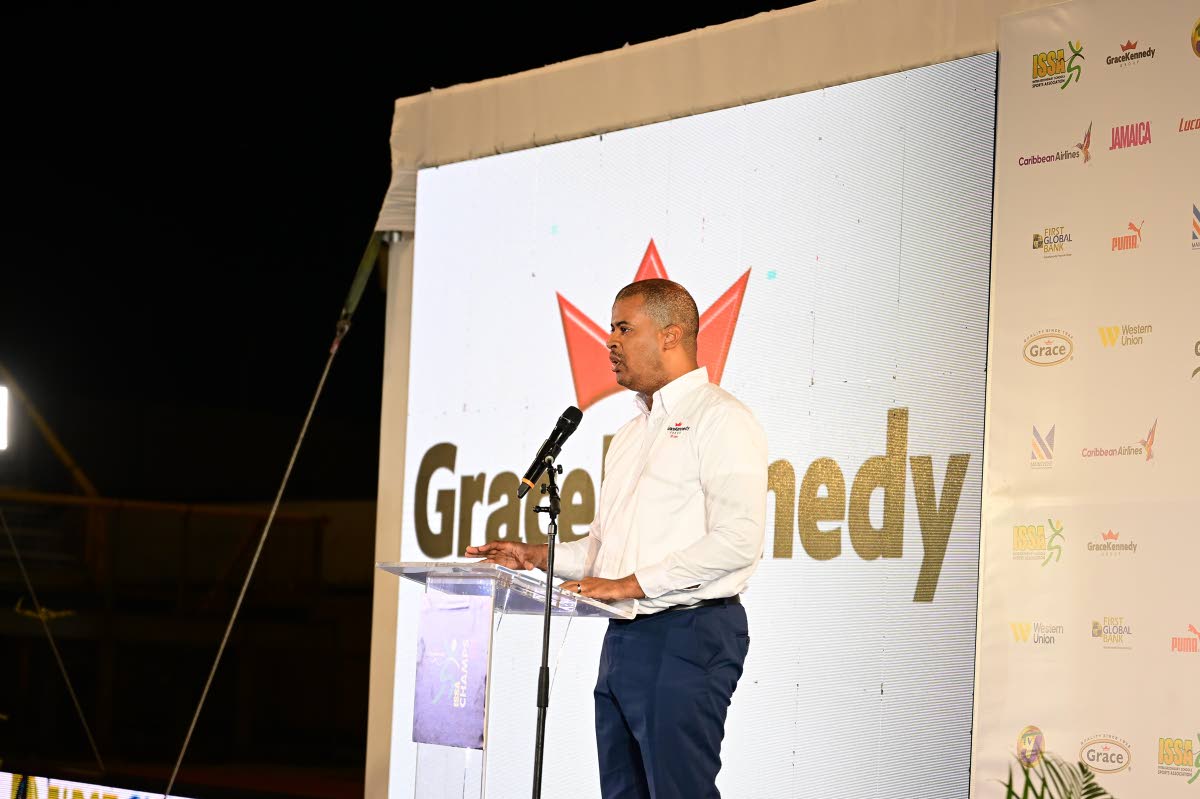 GraceKennedy Chief Executive Officer Frank James. 
