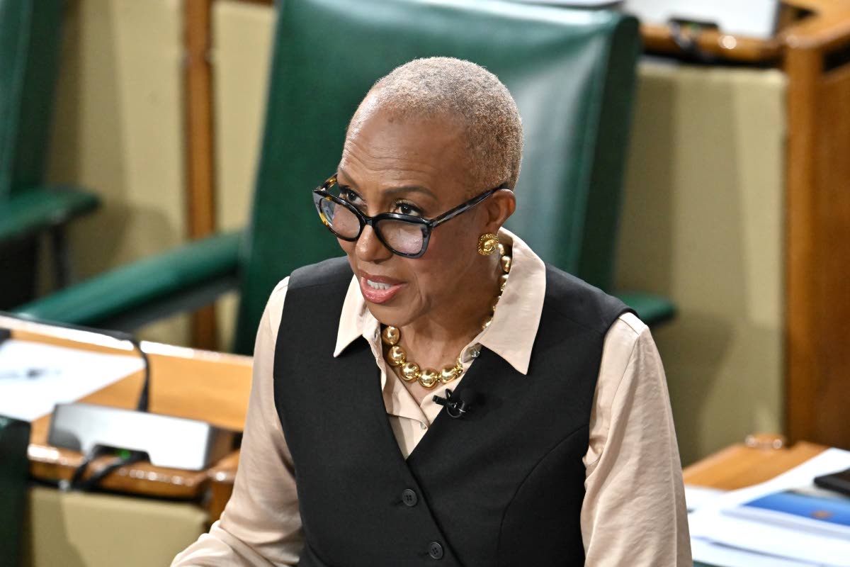 Fayval Williams, Minister of Finance and The Public Service.
