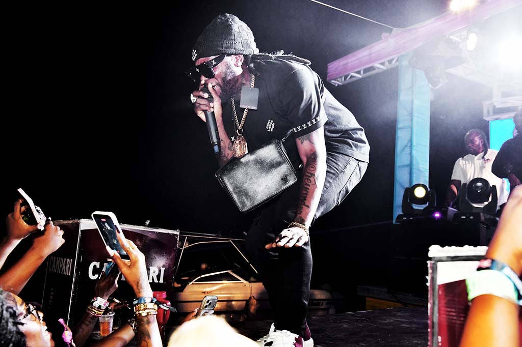Montego Bay resident, Jamal, thrilled the crowd with a barrage of hits during his performance at Bad Beaches on Thursday night.