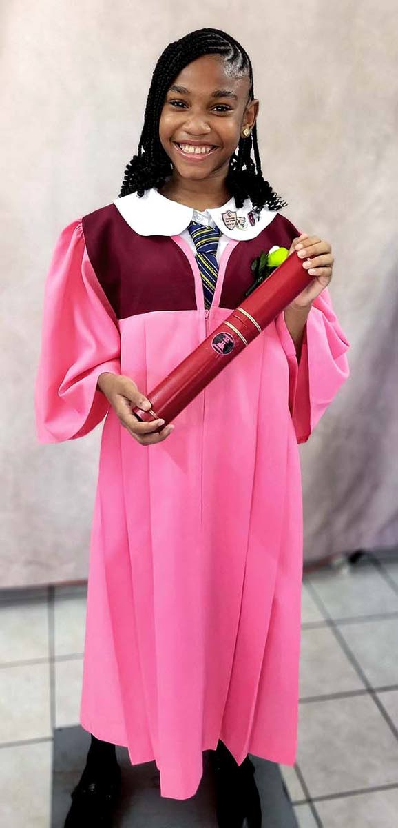 Sujanne Smith, formerly of Foundation Preparatory School, earned a government scholarship and will attend Glenmuir High School this September.