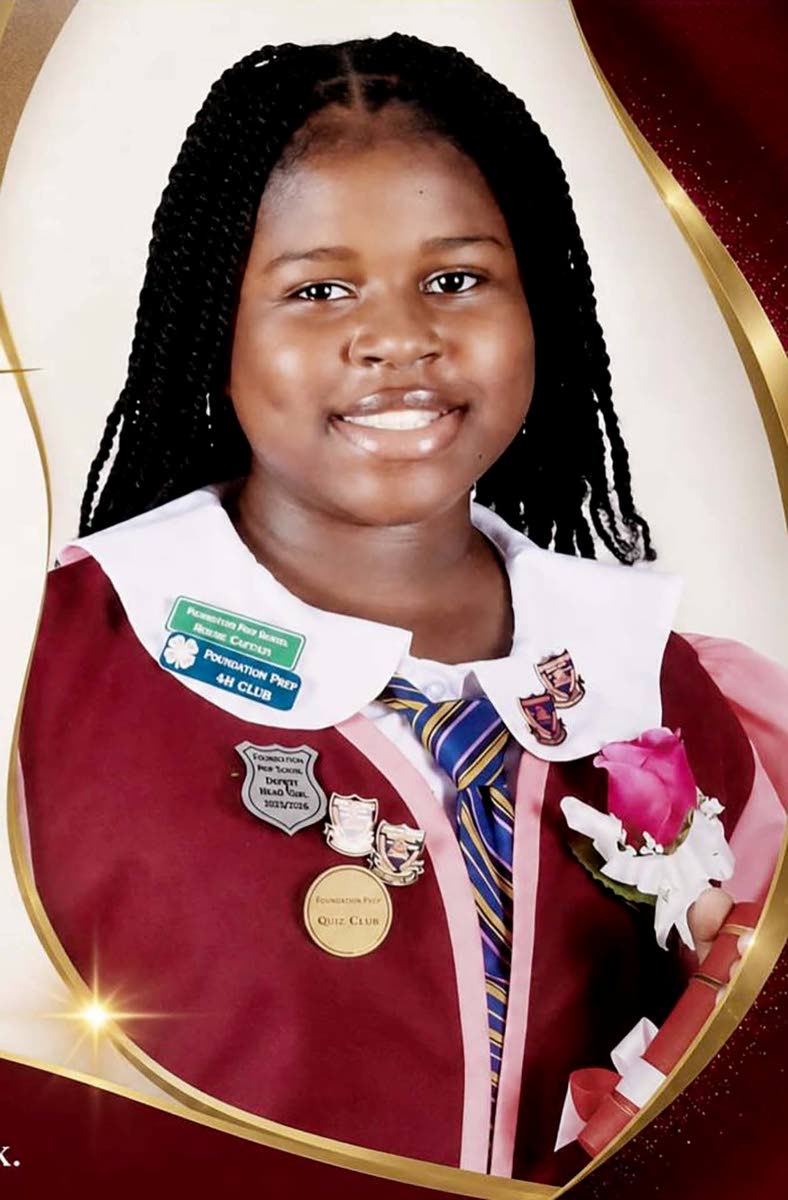 Jahneal Kennedy, formerly of Foundation Preparatory School, earned a government scholarship and will attend Glenmuir High School this September.
