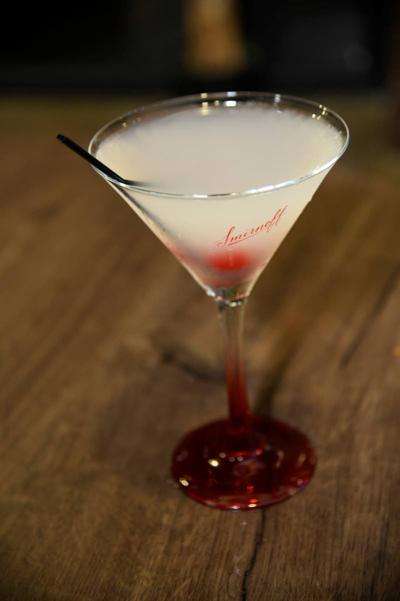 The D’Ferrano lychee martini.