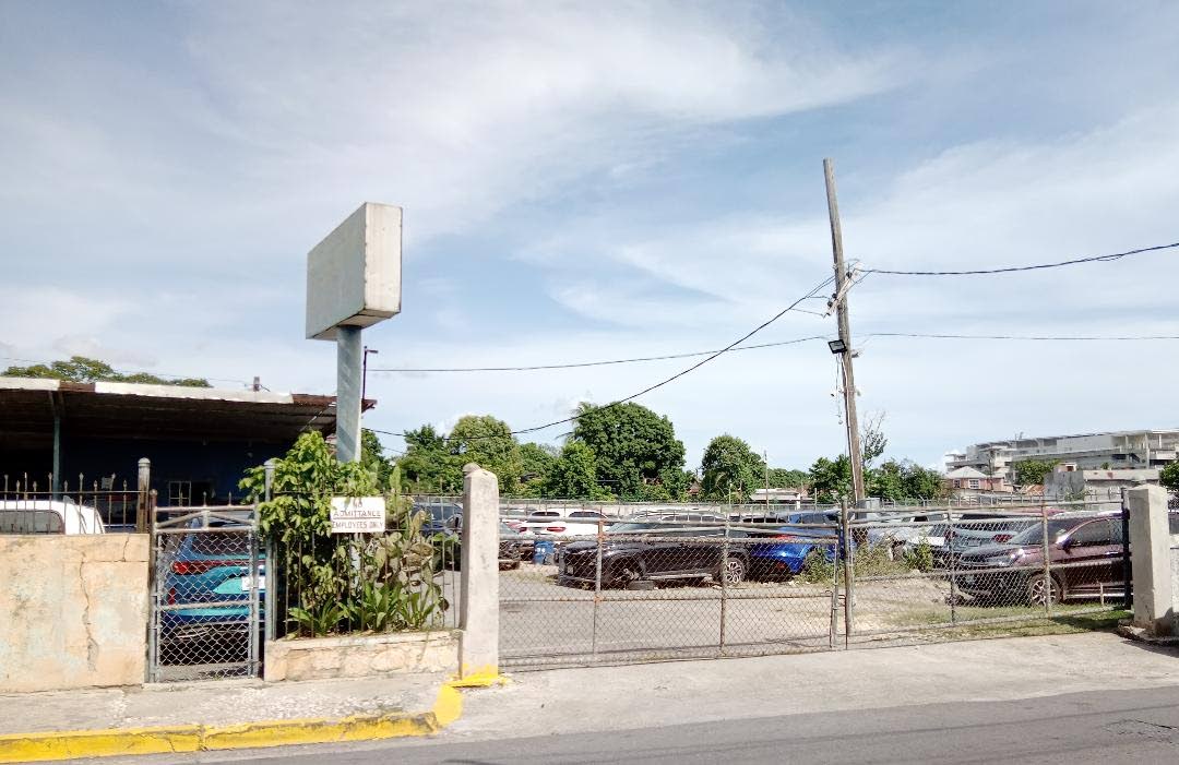A commercial property in Allman Town. 