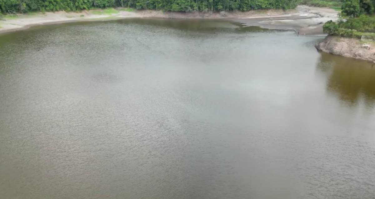 The Hermitage Dam is reportedly at 40.7 per cent.