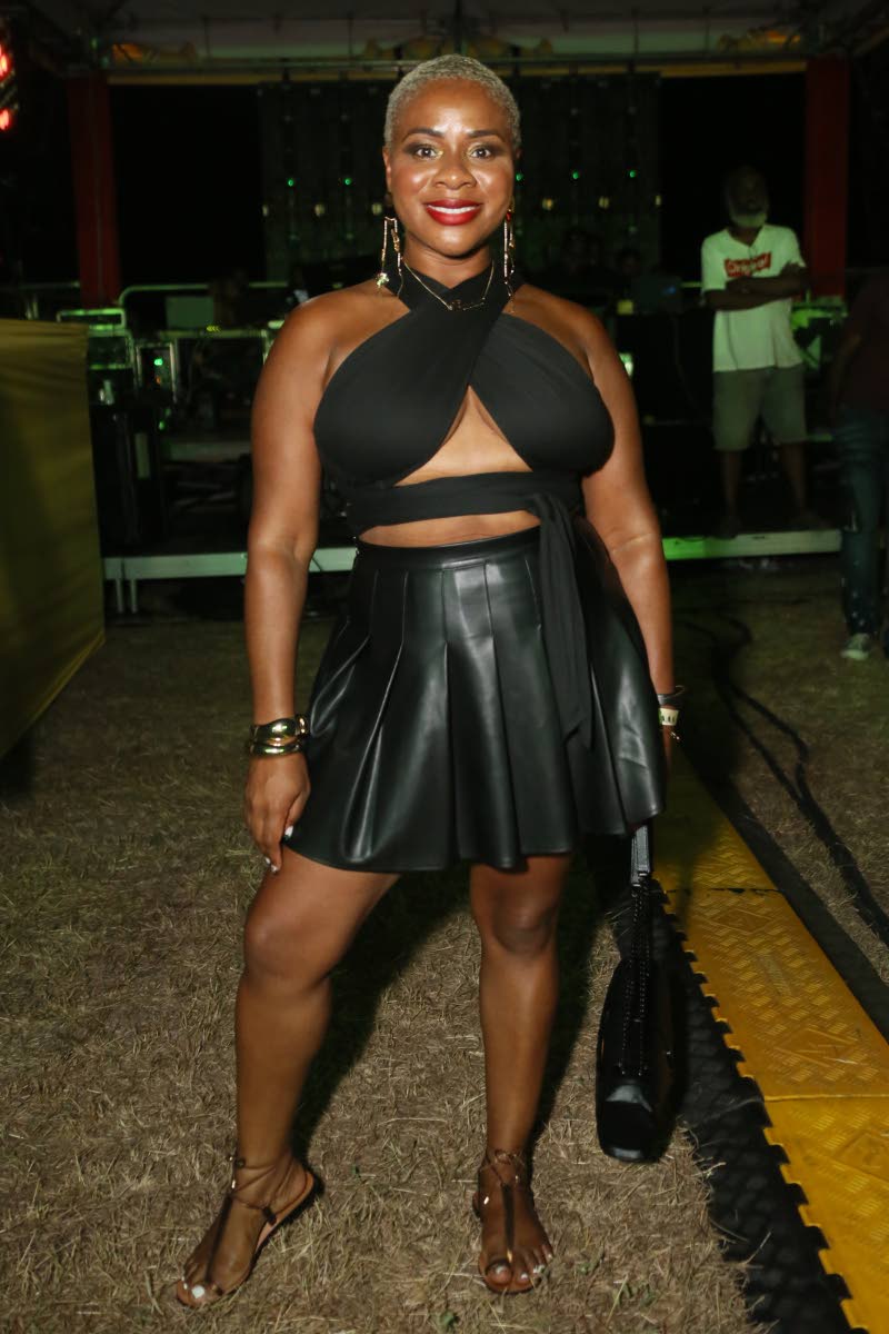 Attorney-at-law Tremaine Hemans soaks up a night out.