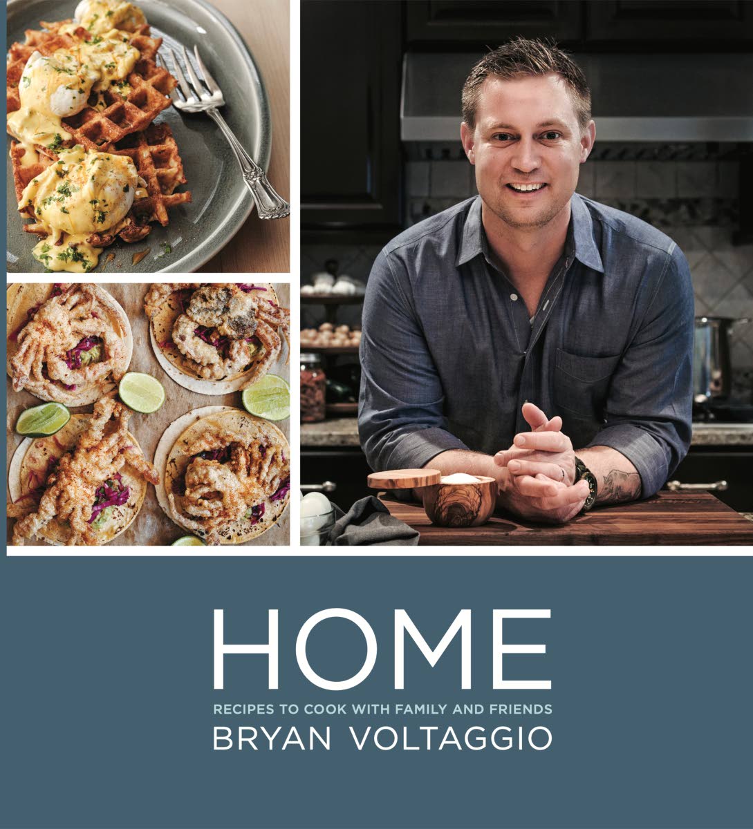 This image released by Voracious shows the cookbook ‘Home’ by Bryan Voltaggio. 