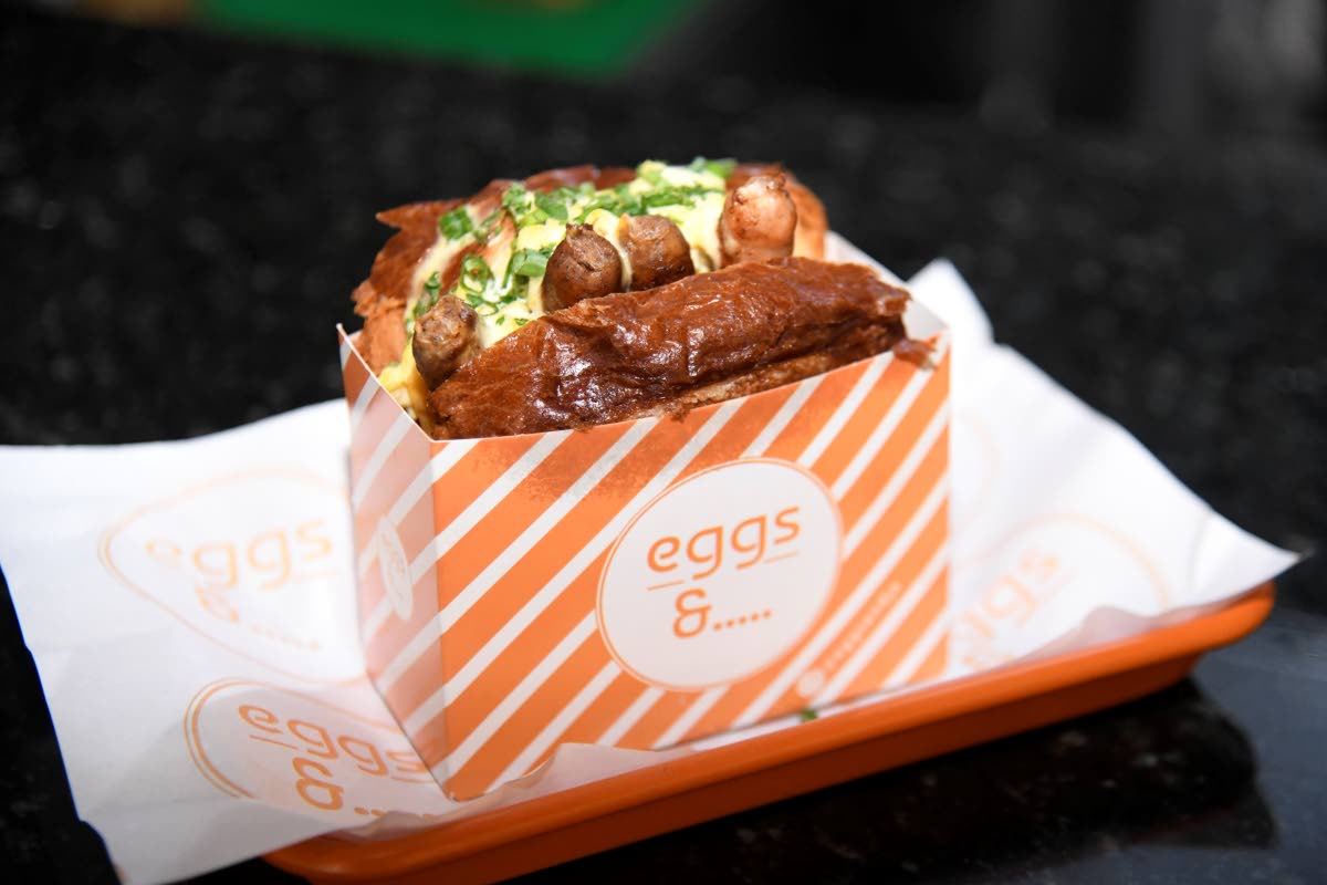 A familiar breakfast favourite gets the Eggs &... treatment in the sausage, egg & cheese, served on toasted brioche with scrambled egg, cheddar and the restaurant’s signature touches.
