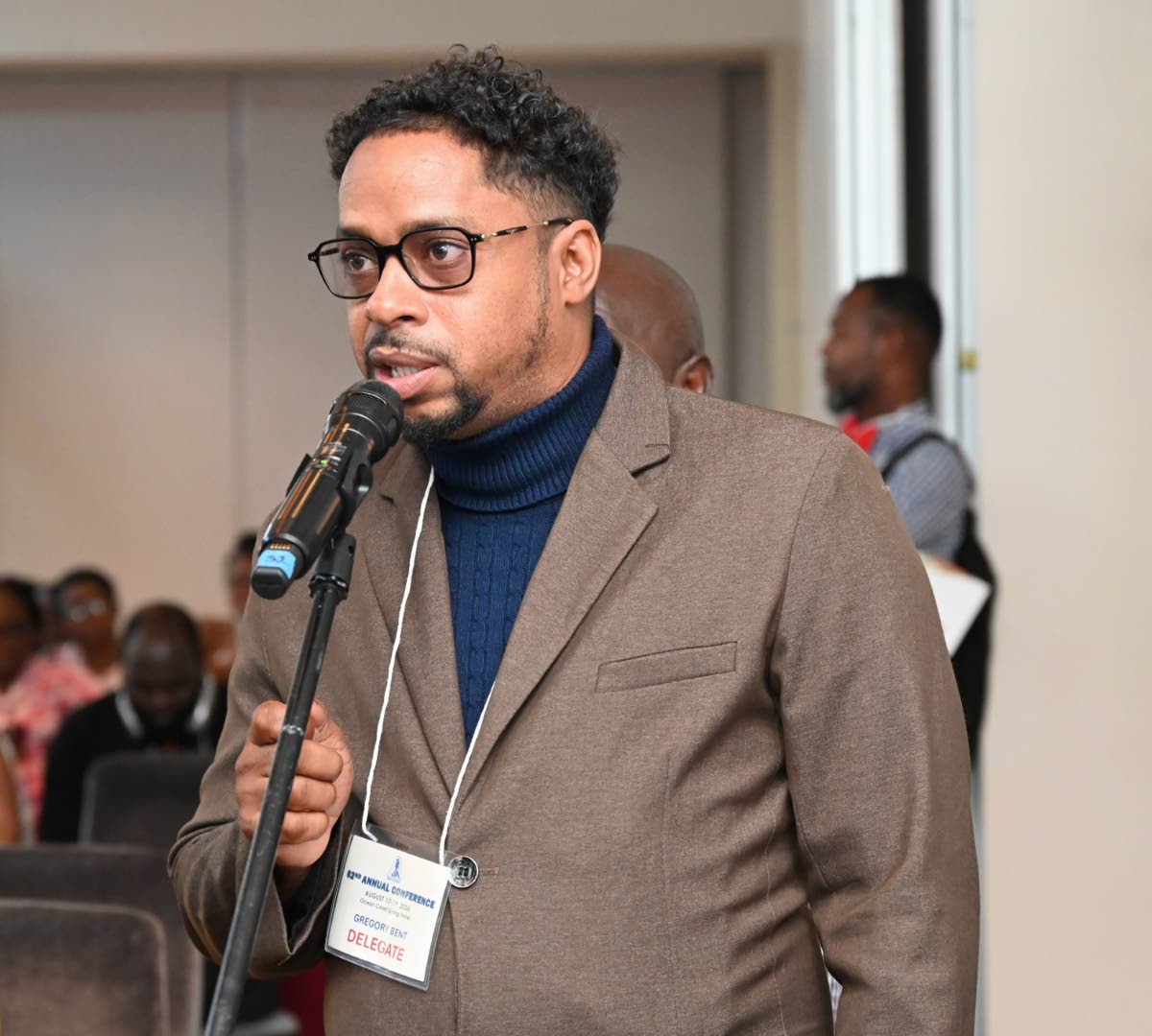 Gregory Bent, principal of Alligator Pond Primary School.