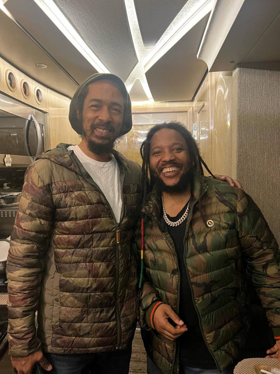 Producer David Cole (left) joins forces with Stephen Marley on ‘Winning’, Marley’s new collaboration with Beenie Man.