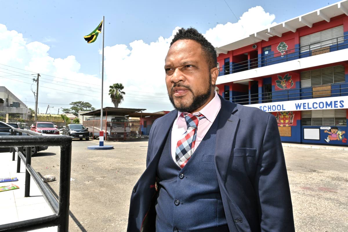Roogae Kirlew, principal of Spanish Town Primary School.