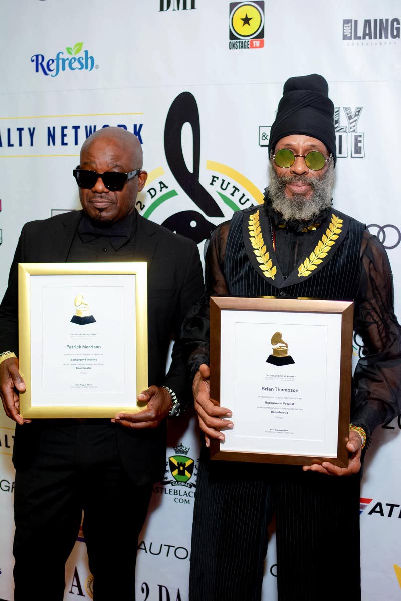 Brian and Tony Gold at last year’s ceremony.