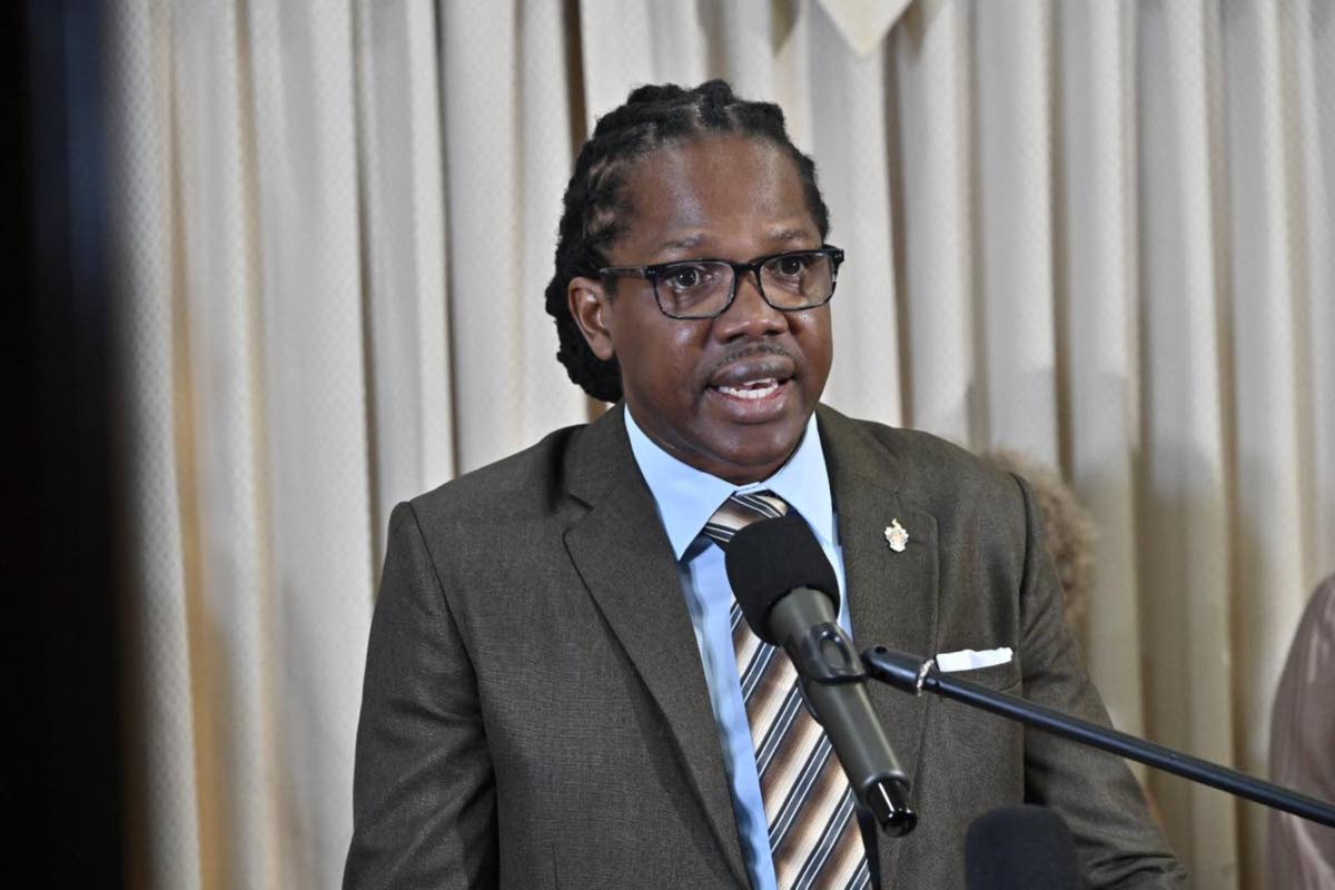 Damion Crawford, Opposition Spokesperson on Education and Early Childhood Development. - Rudolph Brown photo
