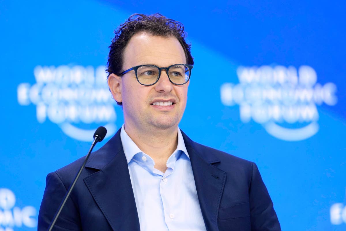 Dario Amodei, CEO and co-founder of Anthropic, at the annual meeting of the World Economic Forum in Davos, Switzerland, on January 23, 2025. AP 