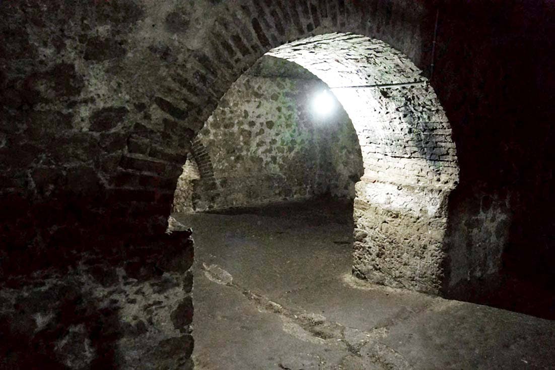 A dungeon at Cape Coast Castle, a ‘slave castle’ used in the trans-Atlantic Slave Trade, is seen in Cape Coast, Ghana.