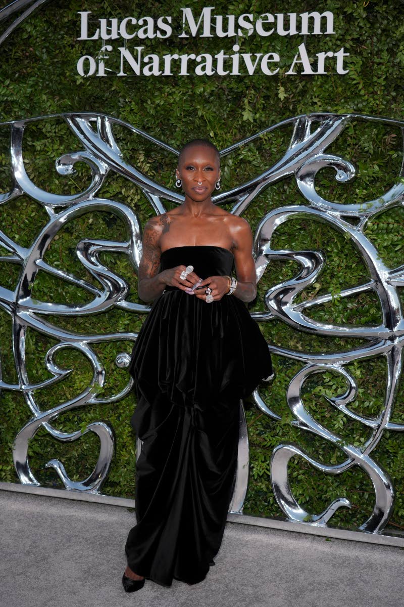 Cynthia Erivo gives Khaite fall 2026 its red-carpet moment.
