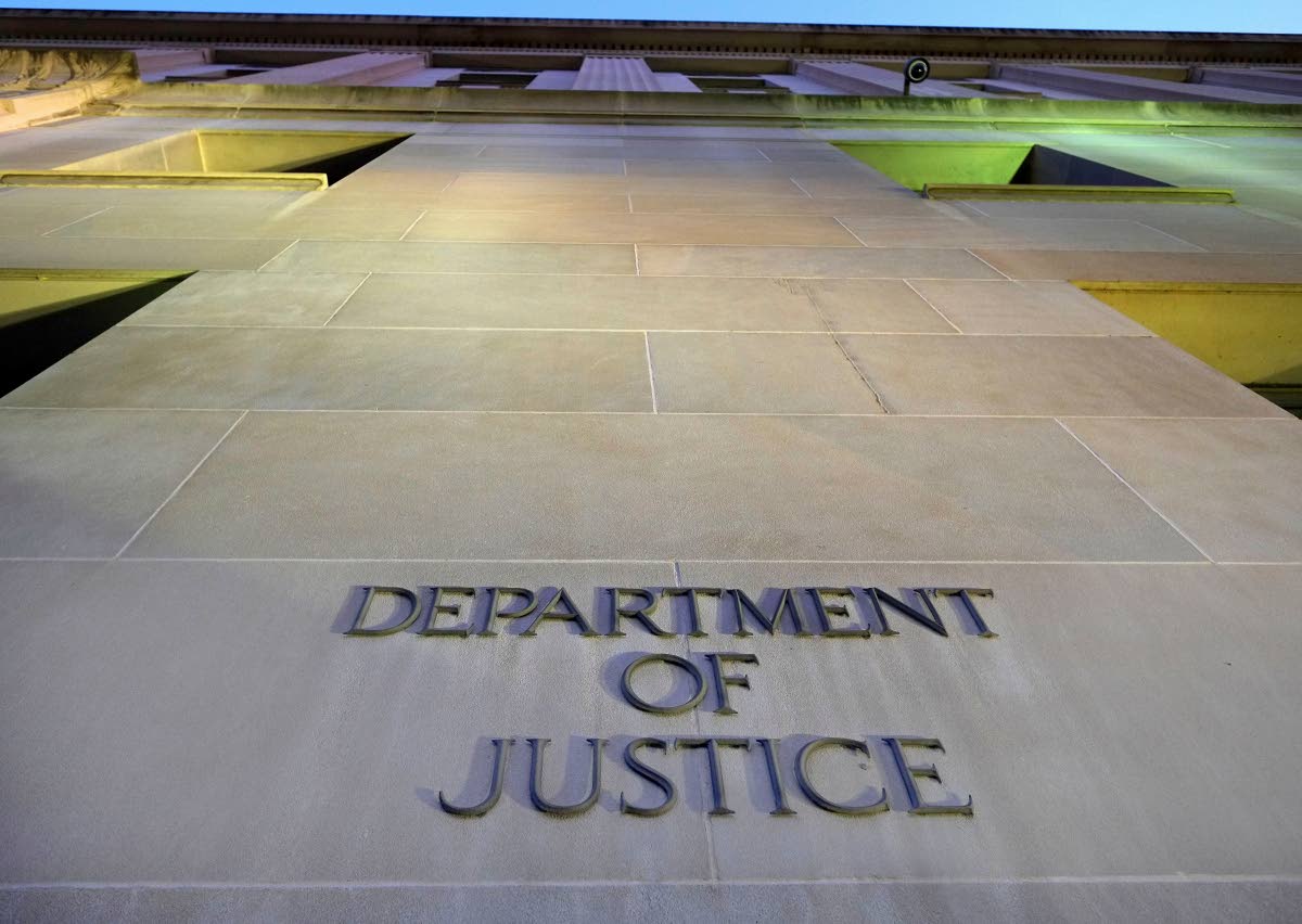 The Department of Justice headquarters building in Washington is photographed early in the morning of May 14, 2013. 