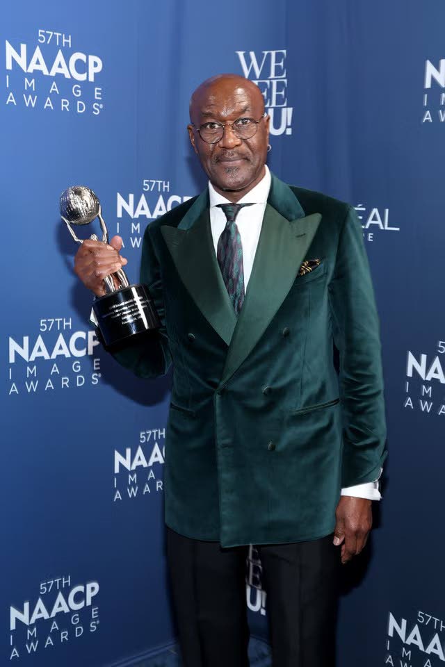 Contributed 
Lindo snagged Best Supporting Actor honours at the 57th NAACP Image Awards ceremony hosted at the Pasadena Civic Auditorium in California back in February.