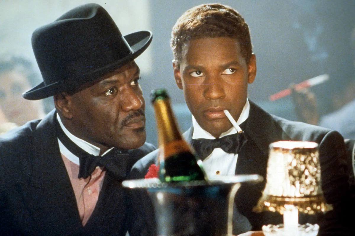 Lindo (left) portrayed Harlem gangster West Indian Archie alongside Denzel Washington in the titular role of ‘Malcolm X’ in director Spike Lee’s 1992 biopic. The film received two Academy Award nominations, one for Washington as Best Actor and the ot
