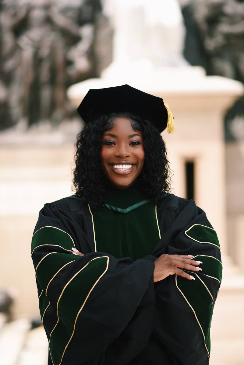 Dominique Whitely, Cuba-trained Jamaican medical doctor. 