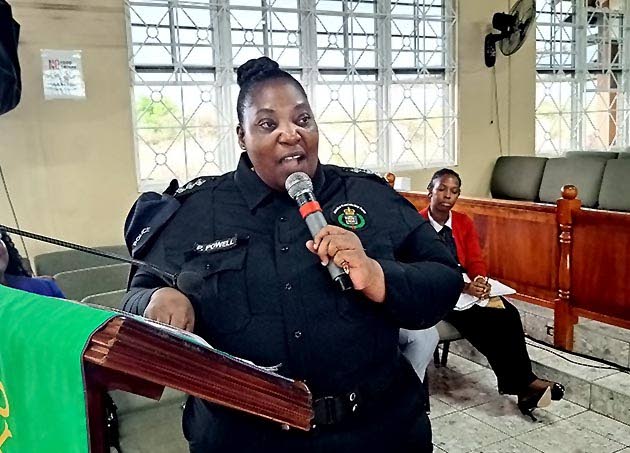 Deputy Superintendent of Police Pilmar Powell 
