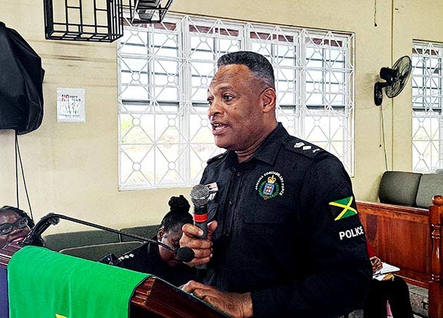 Commander of the St Catherine St North Police Division, Senior Superintendent Leighton Gray.