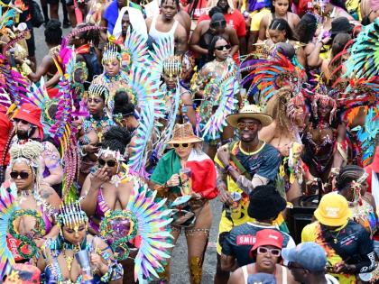 
This 2024 photo shows GenX revellers. 