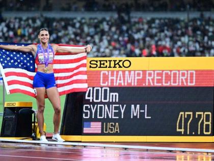 Sydney McLaughlin-Levrone. - Gladstone Taylor photo