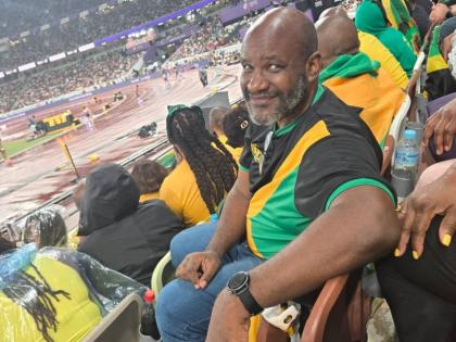 Dr Maurice McNaughton at the Japan National Stadium.