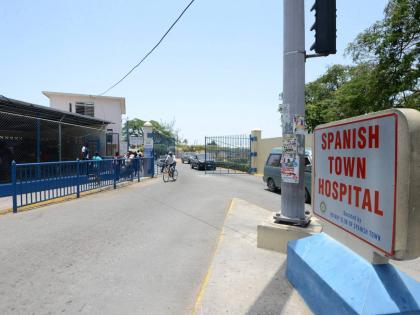 Spanish Town Hospital.