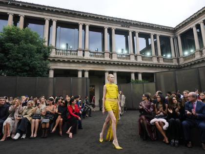 Ferragamo’s co-ed collection, inspired by the 1920s, the era in which Ferragamo was founded.