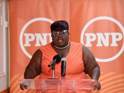 Councillor Keisha Lewis. - File photo.
